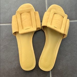 Mango Suede Sandals